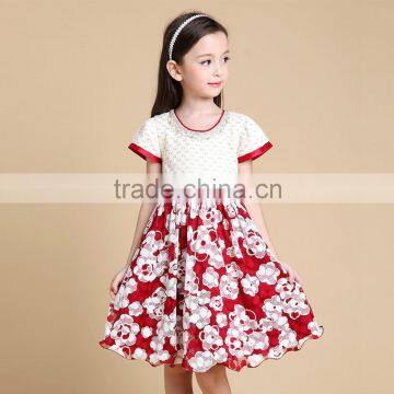 Girls Fashion Casual Frock Designs Dresses for Children 7 Years photo-2