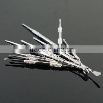 Wholesale With Non Stick Silicone Tip Stainless Steel Bho Oil Wax Custom Dab Tool photo-3