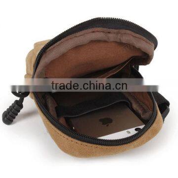 Fashion Running Waist Bag Cheap Canvas Sports Bag Men Cycling Waist Bag photo-6