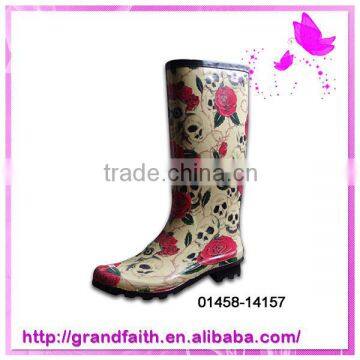 2014 Hot sale low price pvc clear rain boot