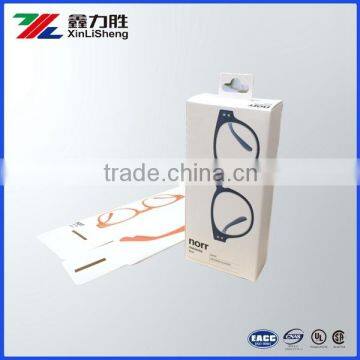 Creative folding paper box for glasses, display paper box printing                        
                                                                                Supplier's Choice