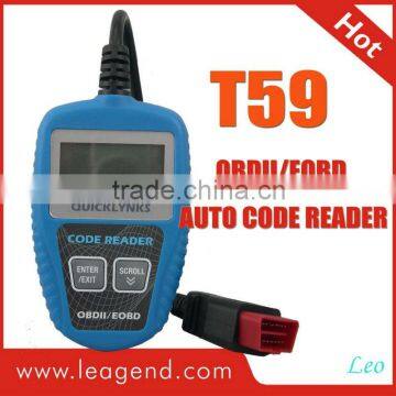 Handheld diagnostic device OBD2/EOBD diagnostic scan tool T59,update online