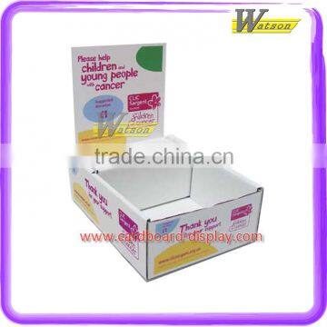 Charity box for disease program