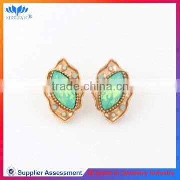 Newest design irregular stud earrings for women, ladies acrylic earring stud