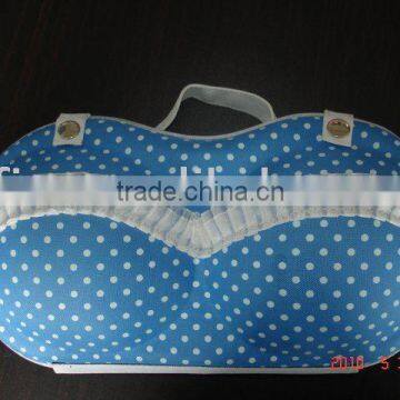Fashion Polka Dots Travelling Bra Case for Lady
