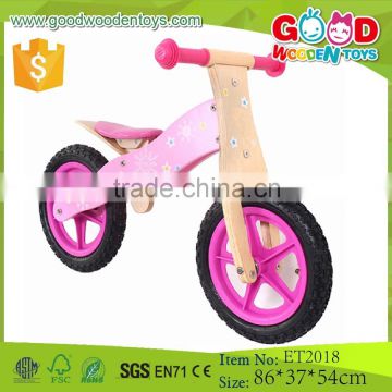 Yunhe Good Wooden Toys Factory Wholesale Wooden Balance Walk Bike