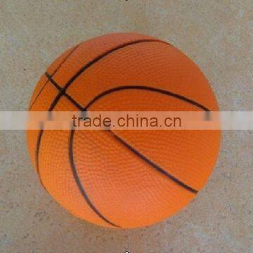 2015 customed colored rubber basketball for manufacturer