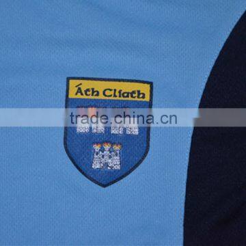 Blue and Black Football Jersey ,2016 Style Football Jersey photo-5