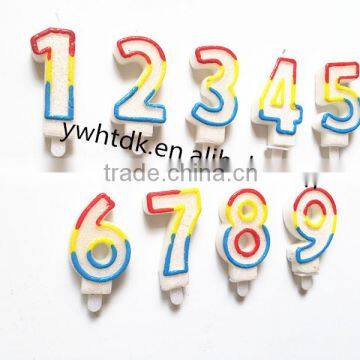Number Birthday Candle Making