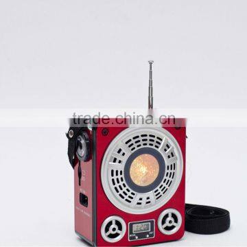 Newest Interaction High Quality Shoulder Strap Radio Mini Amplifier Speaker