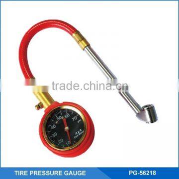 4x4 Dial Auto Tire Pressure Gauge With Hose