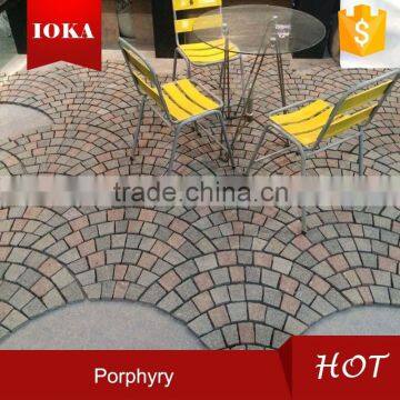 Porphyry Marble,Red Colored Marble&Granite Paver