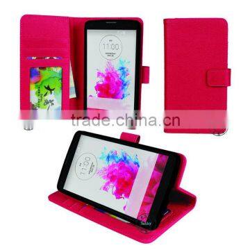 for lg g vista vs880 cover, funky fake leather flip protective case for lg g vista vs880