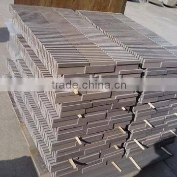 Popular Purple Sandstone Culture Stone Stack Stone Ledge Stone for Wall Cladding, Decoration