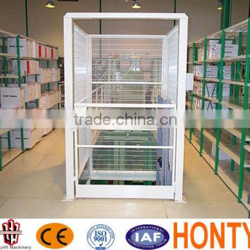 electric vertical warehouse small cargo lift china