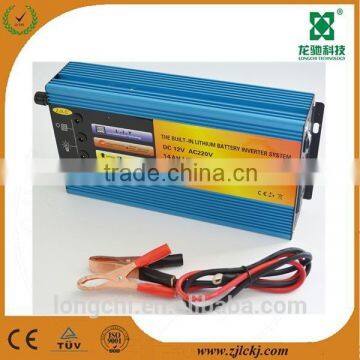 600w solar inverter with 14AH lithium battery