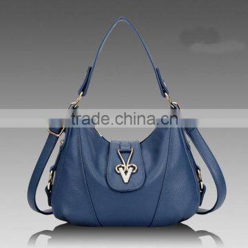 2016 New Model Lady Handbag Shoulder Bag Genuine Cowhide Leather Lady Handbag Clutch Bag photo-2