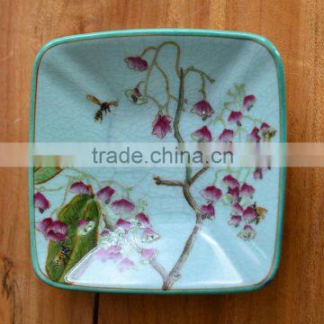 Baked Hand Painted Wedding Enamel Trays Wholesale photo-6