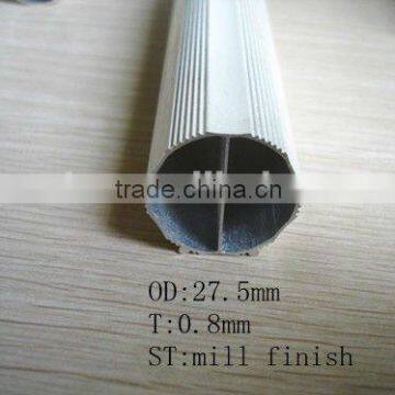 6063 T5 mill finish aluminum special tube/pipe profiles/factory price