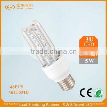 Energy Saving Plastic Tip Shade LED CFL Full Spiral Bulb photo-3