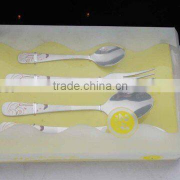 24pcs Stainless Steel Cutlery Set with Nice PVC box