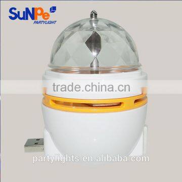 2016 Hot Sale Mini Laser Magic Ball Bulb RGB Led Full Color Rotating Lamp Quality Choice photo-5