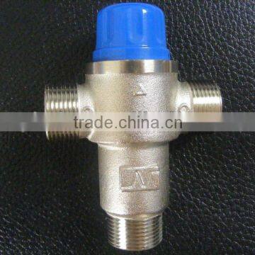 3/4" brass Intelligent thermostat valve for solar hot water system(selector valve)