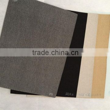 High Grade 1mm Thickness Frosted Cutting Imitation Nonwoven Liner for Belt