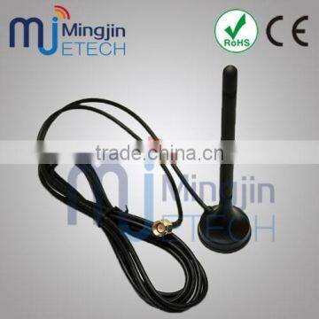 small magnet base antenna for GSM and 3G