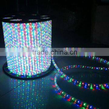 Dmx rgb rope light led 2 wire chrismas rope light