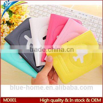 Wholesale alibaba pvc passport holder Candy color fahion passport and visa cover case