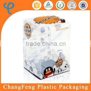 wholesale custom transparent plastic box