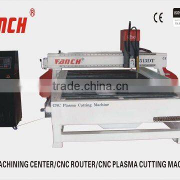 cnc plasma metal cutter /USA plasma power / Heavy duty structure /Taiwan 25mm square rail /START controller and THC