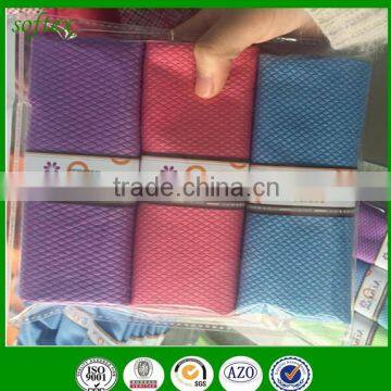 Solid Color Kitchen Microfiber Cleaning Towel photo-3