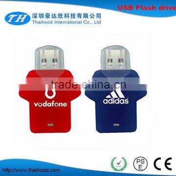 factory supply clothes shape usb flash drive 1- 64gb USB2.0