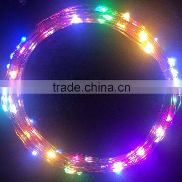 RGB or Single Color Solar fairy lights wedding party LED String 10m 100leds led string lights