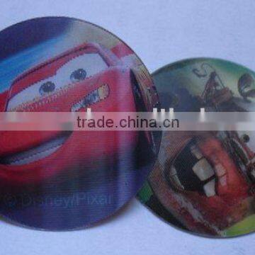 Cartoon lenticular card