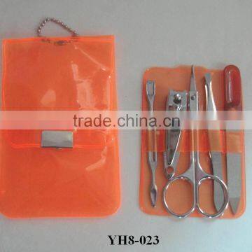 N-6 manicure set in pvc case