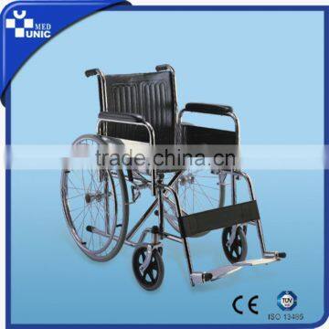 Economical manual Steel stander wheelchair