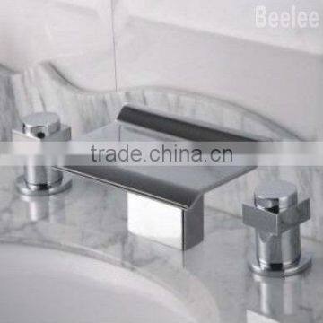 3 Pcs Set Waterfall Bathtub Mixer,tub faucet Q30023
