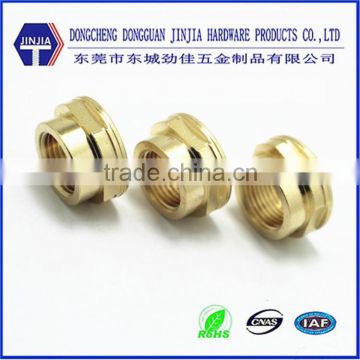 precise communication nonmagnetic CNC brass insert nut