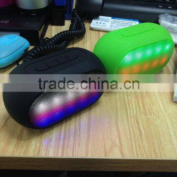 China Manufacture Wireless Bluetooth Lighted Speaker, Protable Bluetooth Speaker With FM Radio photo-2
