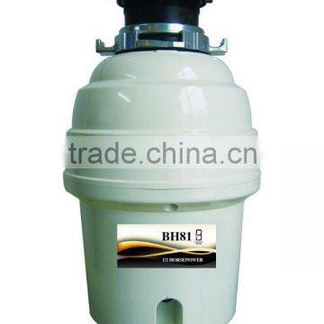 1/2HP Heavy-Duty White Series Garbage Disposal