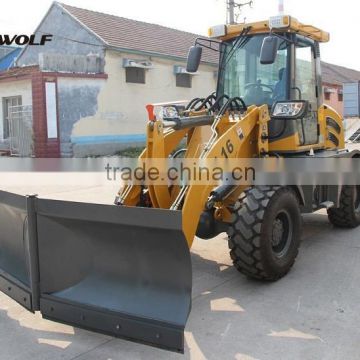 Weifang top quality articulated wheel loader,mini loader ZL16