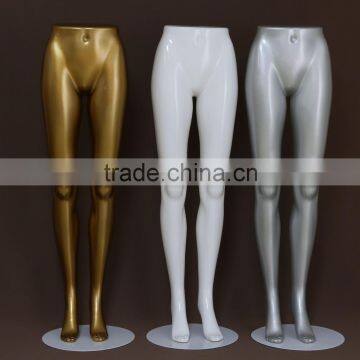 Fancy lady half-body female mannequins legs for pants display