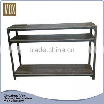 Custom Made Eco-friendly Wholesale Natural Wooden European Classical Console Table photo-2