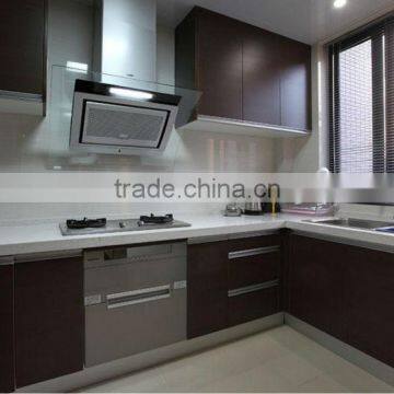 Matted PVC Coated Customized Kitchen Cabinet/ kitchen furniture