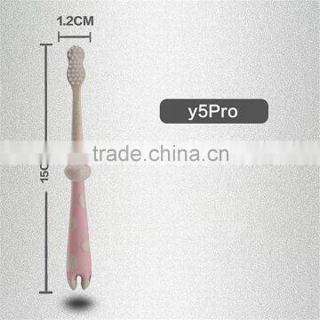 Wheat Straw Non-toxic Wholesale Kid Toothbrush Child Toothbrush Baby Toothbrush Quality Choice photo-6