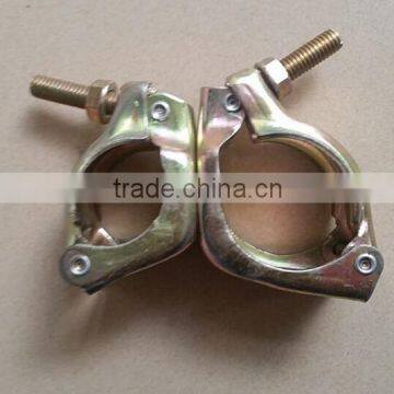 scaffolding galvanized pipe clamp fixed and swivel clamp