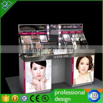 Cosmetic Display Cabinet,Customized Wooden Cosmetic Front Counters Cabinet For Cosmetic Display